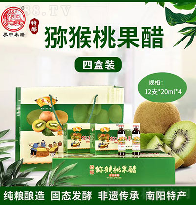 界中 獼猴桃果醋禮盒 純糧釀造 食醋 960ml